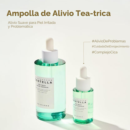 ENVIO GRATIS - Madagascar Centella Ampoule Kit – Set de 4 Sérums Coreanos Hidratantes y Calmantes (30 ml c/u)