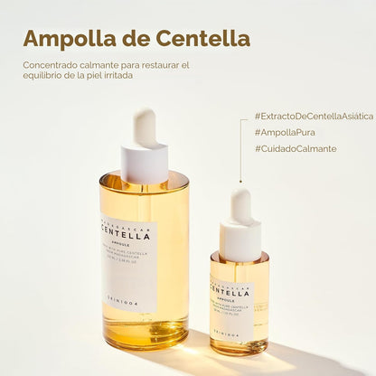 ENVIO GRATIS - Madagascar Centella Ampoule Kit – Set de 4 Sérums Coreanos Hidratantes y Calmantes (30 ml c/u)